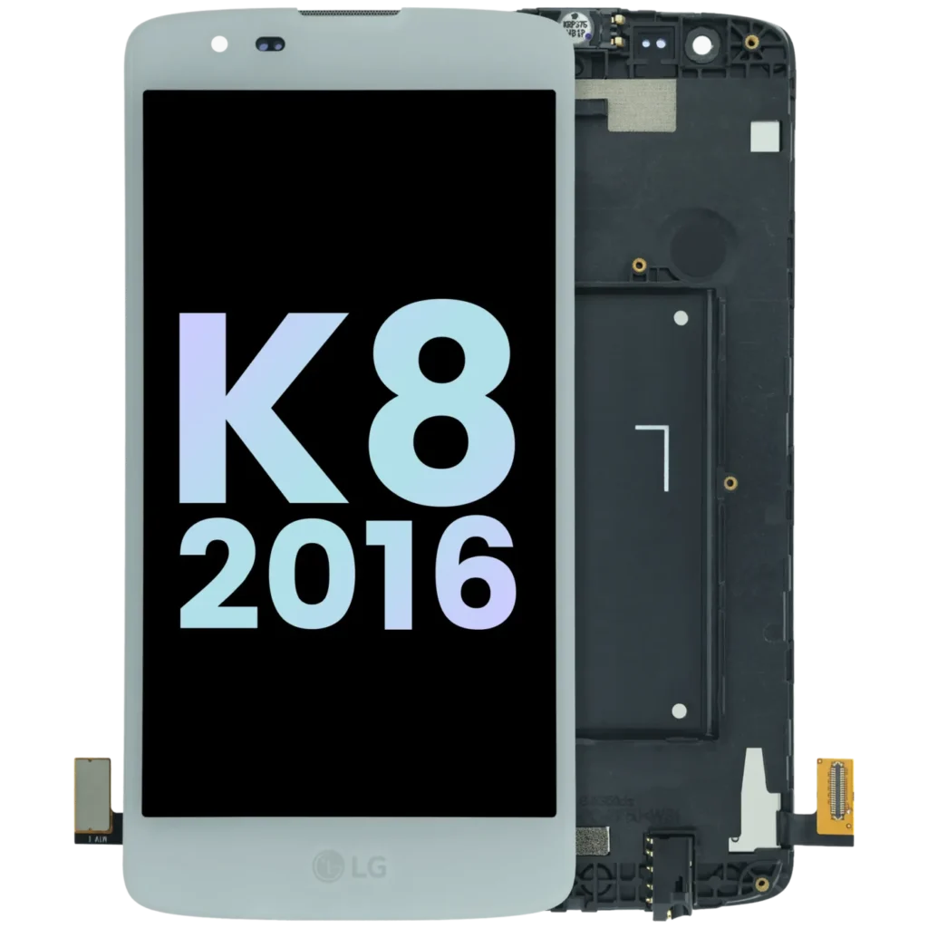 LCD Assembly without Frame Compatible For LG K8 (2016) (Genuine) (White)