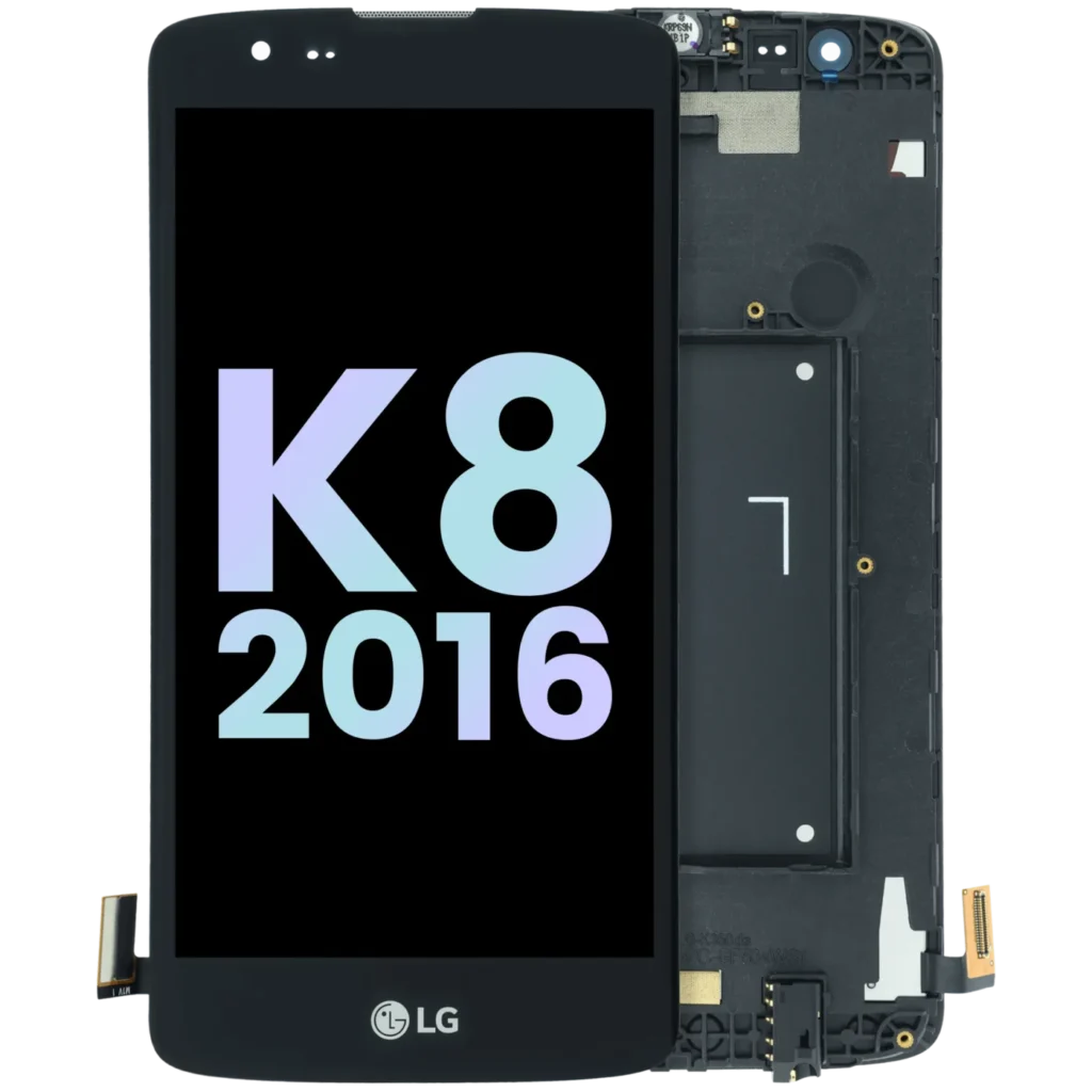LCD Assembly Compatible For LG K8 (2016) (Genuine) (Black)