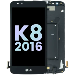 LCD Assembly Compatible For LG K8 (2016) (Genuine) (Black)