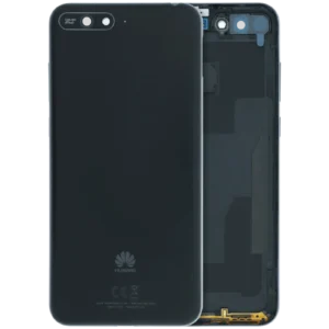 Back Cover Compatible For Huawei Y6 (2018) (Genuine) (Black)