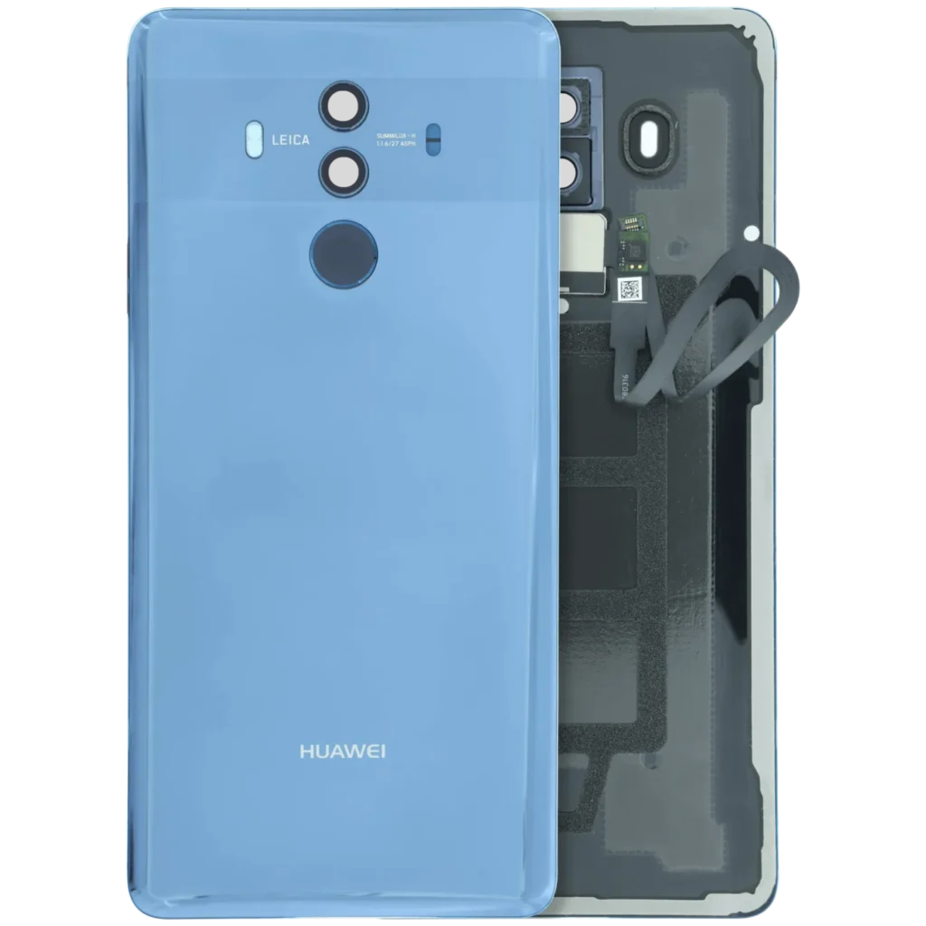 Back Cover Glass Compatible For Huawei Mate 10 Pro (2017) (Genuine) (Blue)