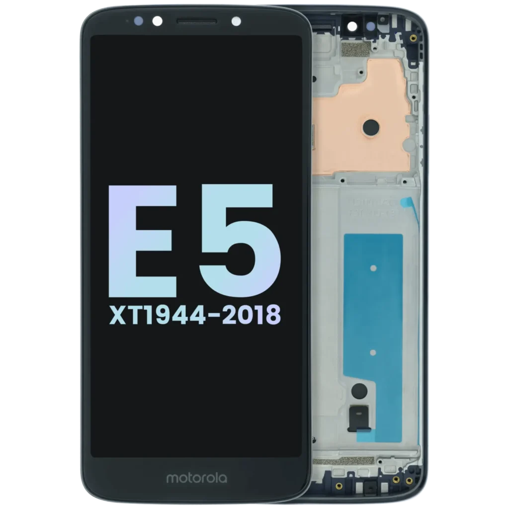 LCD Assembly With Frame For Motorola Moto E5 (XT1944 / 2018) (Genuine OEM) (Black)