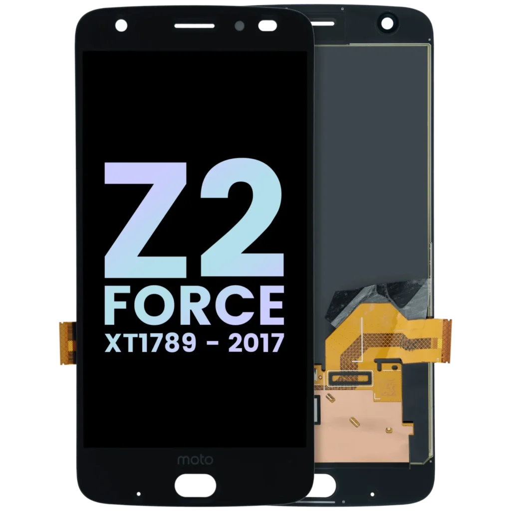 LCD Assembly Without Frame Compatible For Motorola Moto Z2 Force (XT1789 / 2017) (Genuine OEM) (Black)