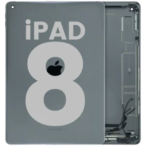 Back Housing Compatible for iPad 8 (2020) (Used OEM Pull: Grade A) (Space Gray)