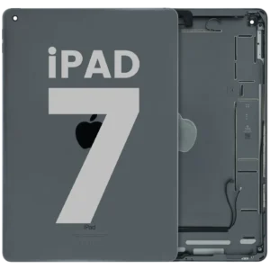 Back Housing Compatible for iPad 7 (2019) (Used OEM Pull: Grade B) (Space Gray)