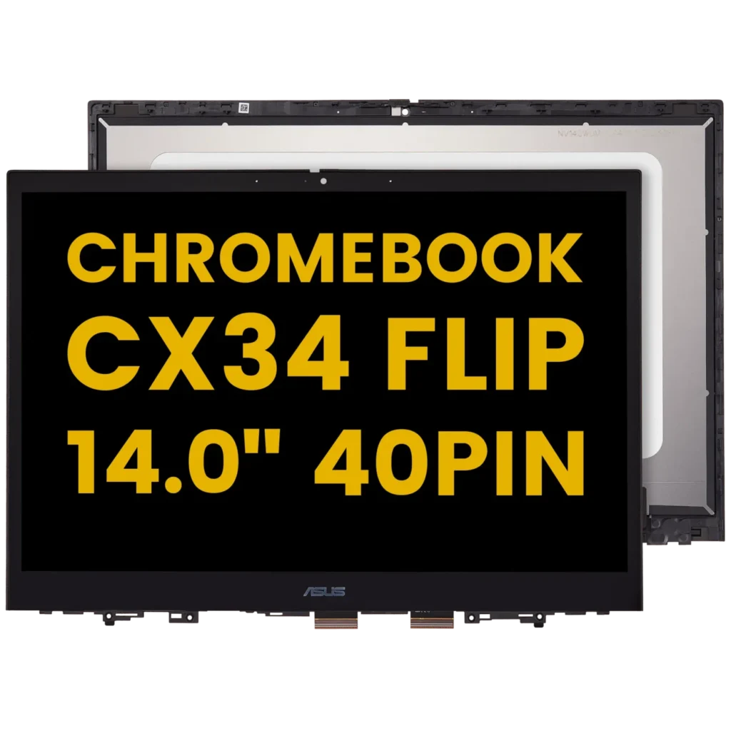 LCD Assembly with Digitizer For ASUS Chromebook CX34 Flip 14.0” (40Pin)