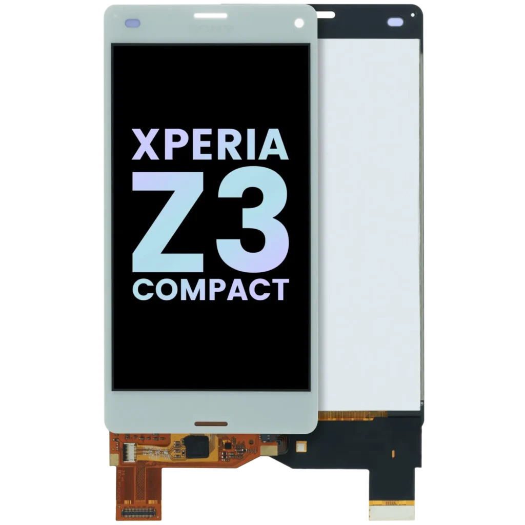 LCD Assembly Without Frame For Sony Xperia Z3 Compact (Genuine OEM) (White)