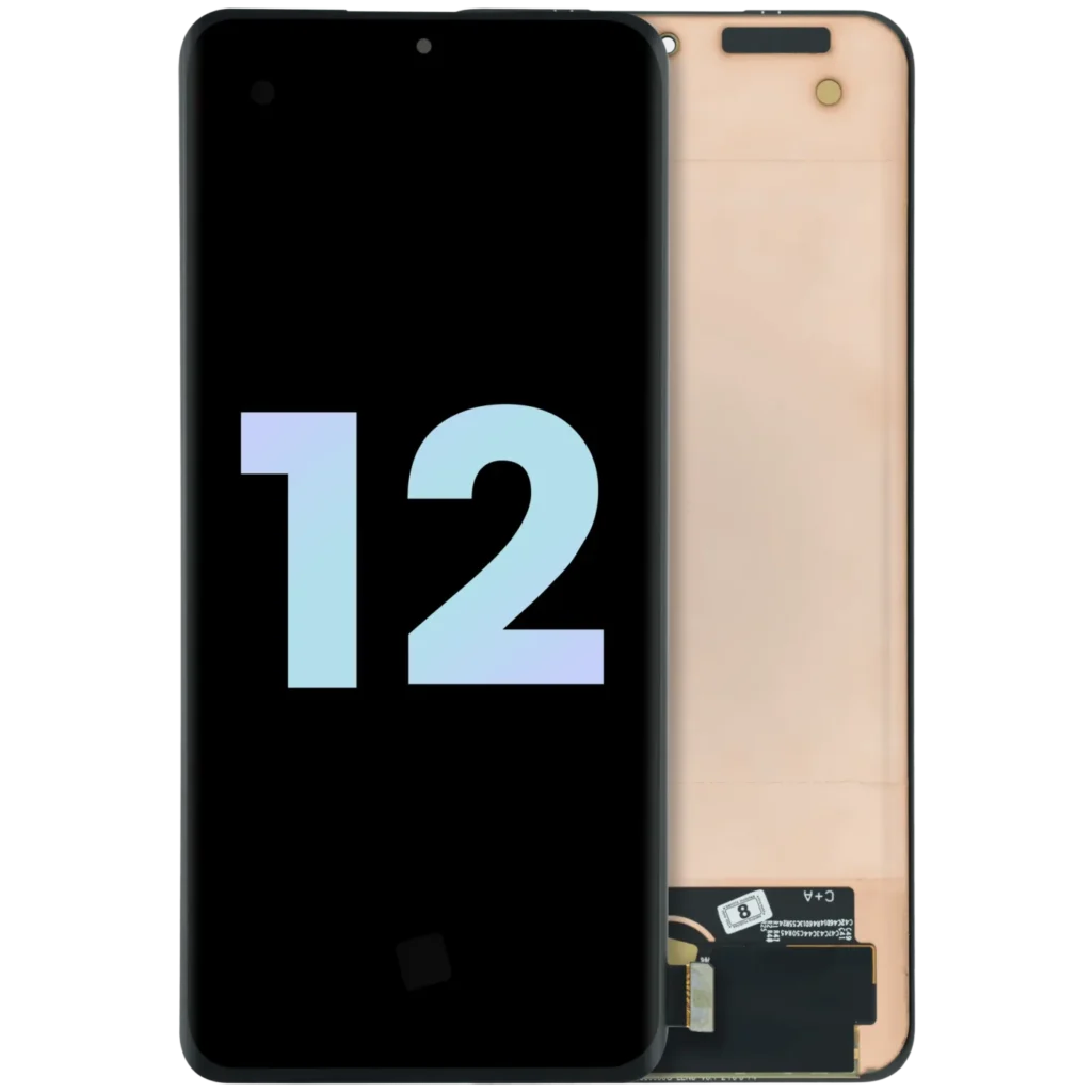 LCD Assembly Without Frame For Xiaomi 12 (Service Pack) (All Colors)