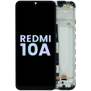 LCD Assembly With Frame For Xiaomi Redmi 10A (Service Pack) (All Colors)