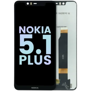 LCD Assembly Without Frame For Nokia 5.1 Plus (Genuine OEM) (Black)