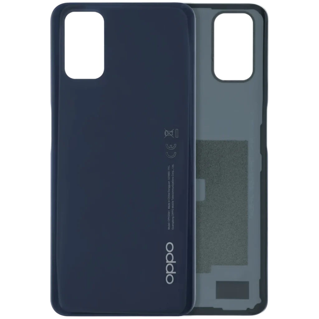 Back Cover Glass For Oppo A52 (2020) (Genuine OEM) (Twilight Black)
