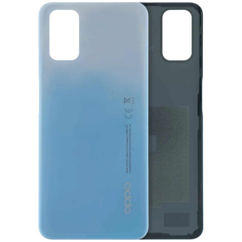 Back Cover Glass For Oppo A52 (2020) (Genuine OEM) (Stream White)