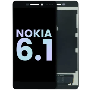 LCD Assembly Without Frame For Nokia 6.1 (Genuine OEM) (Black)