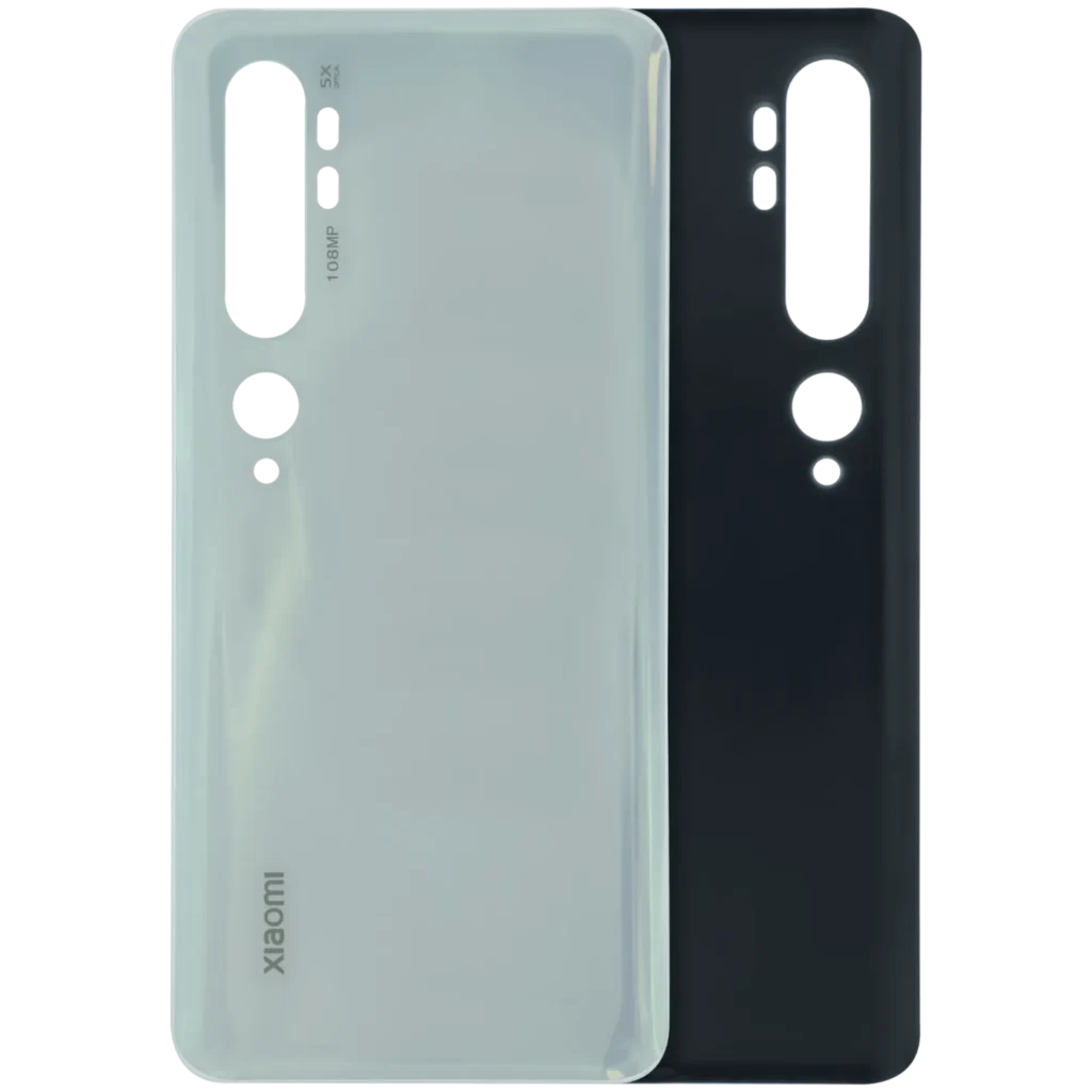 Back Cover Glass For Xiaomi Mi Note 10 Pro (Genuine OEM) (Glacier White)