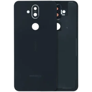Back Cover Glass For Nokia 8.1 (Genuine OEM) (Blue)