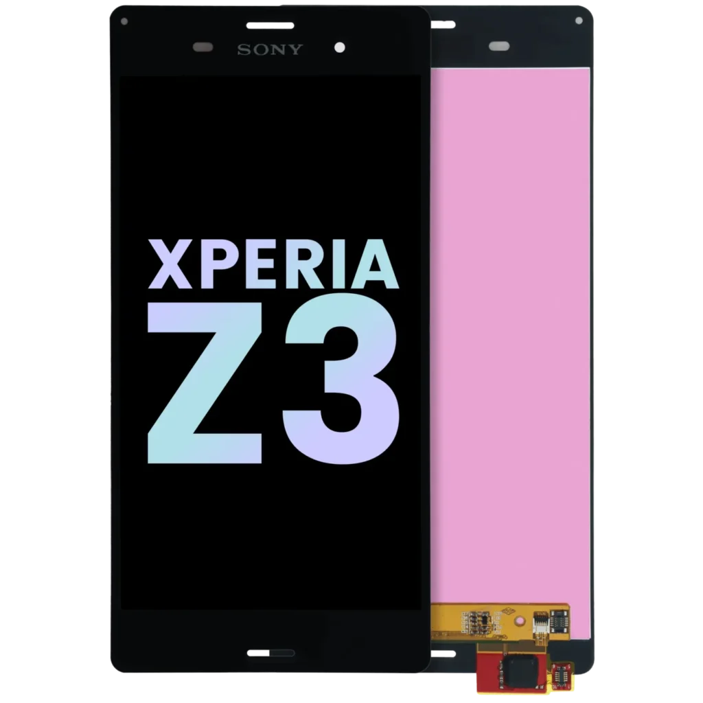 LCD Assembly Without Frame For Sony Xperia Z3 (Genuine OEM) (Black)