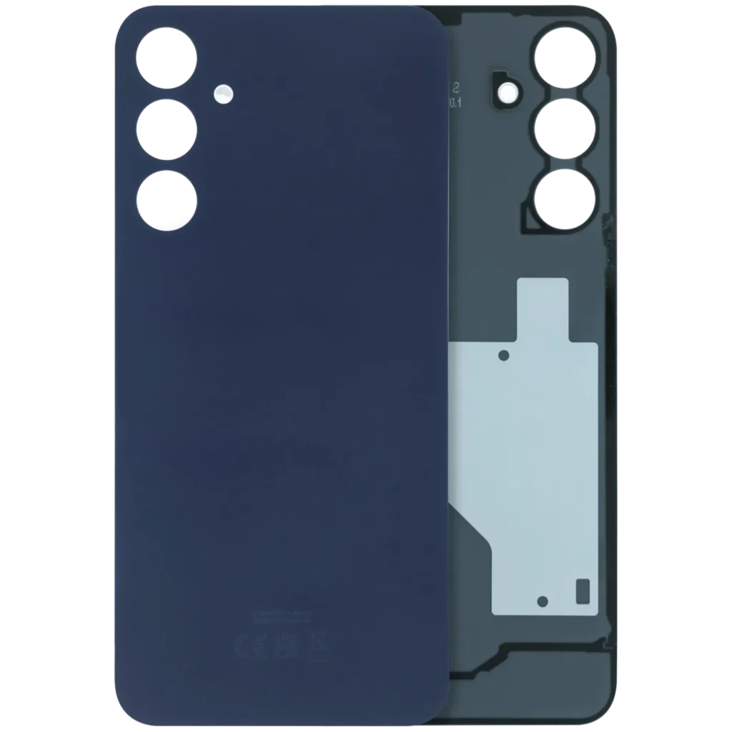 Back Cover Glass For Samsung Galaxy A25 5G (A256 / 2023) (Service Pack) (Brave Black)