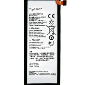Replacement Battery For Alcatel Idol 4 / BlackBerry DTEK50 (TLP026E2)