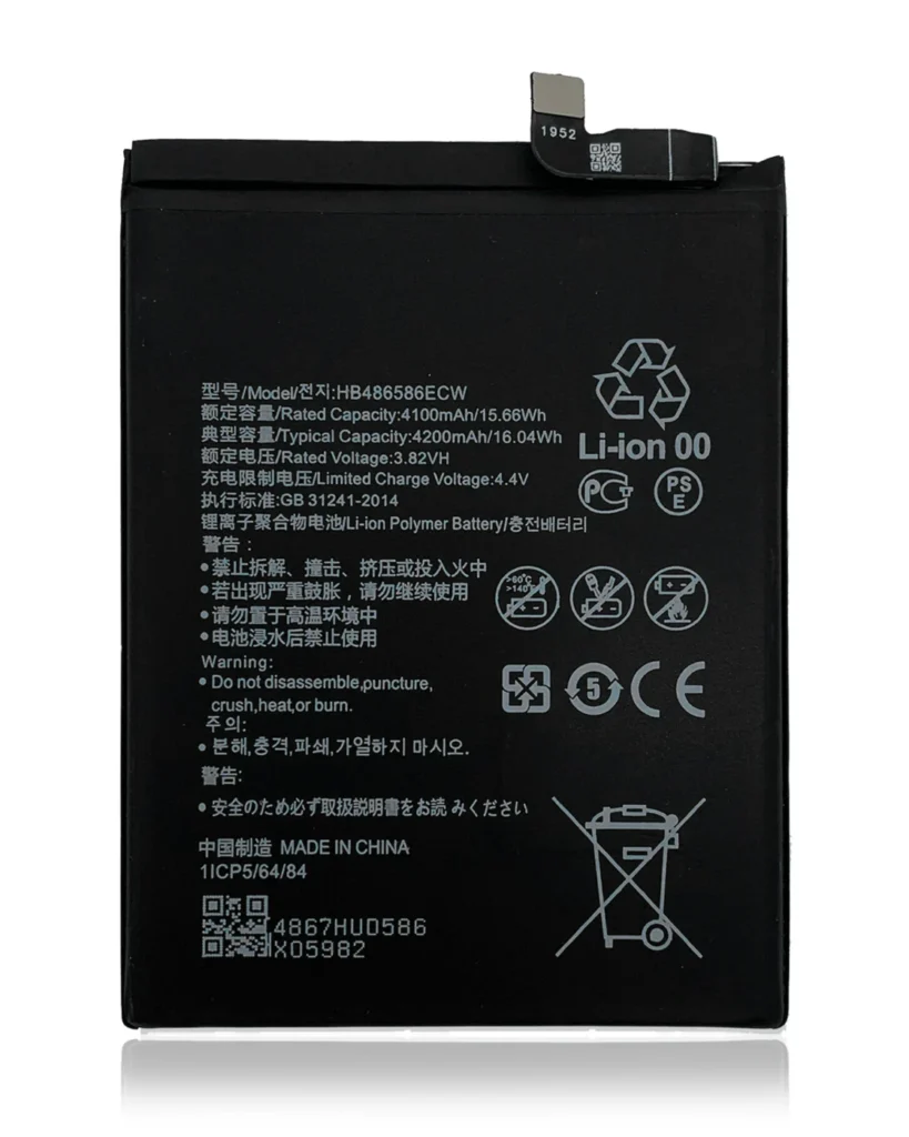Replacement Battery For Huawei Mate 30 / Nova 7i/Huawei Nova 6 SE (HB486586ECW)