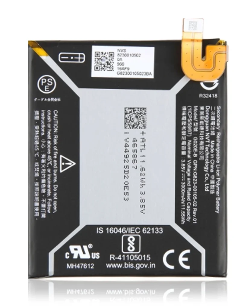 Replacement Battery For Google Pixel 3a (G020E-B) (Genuine OEM)