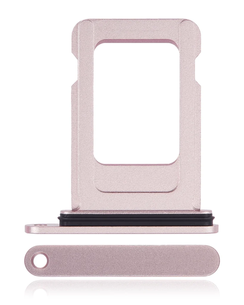 Single Sim Card Tray For iPhone 15 / 15 Plus (Pink)