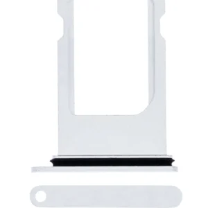 Sim Card Tray For iPhone 8 Plus (Silver)