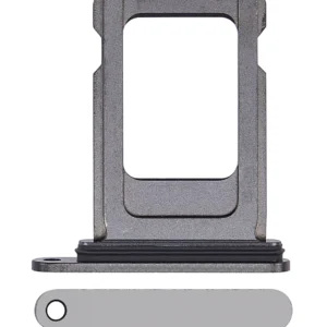 Single Sim Card Tray For iPhone 14 Pro / 14 Pro Max (Space Black)
