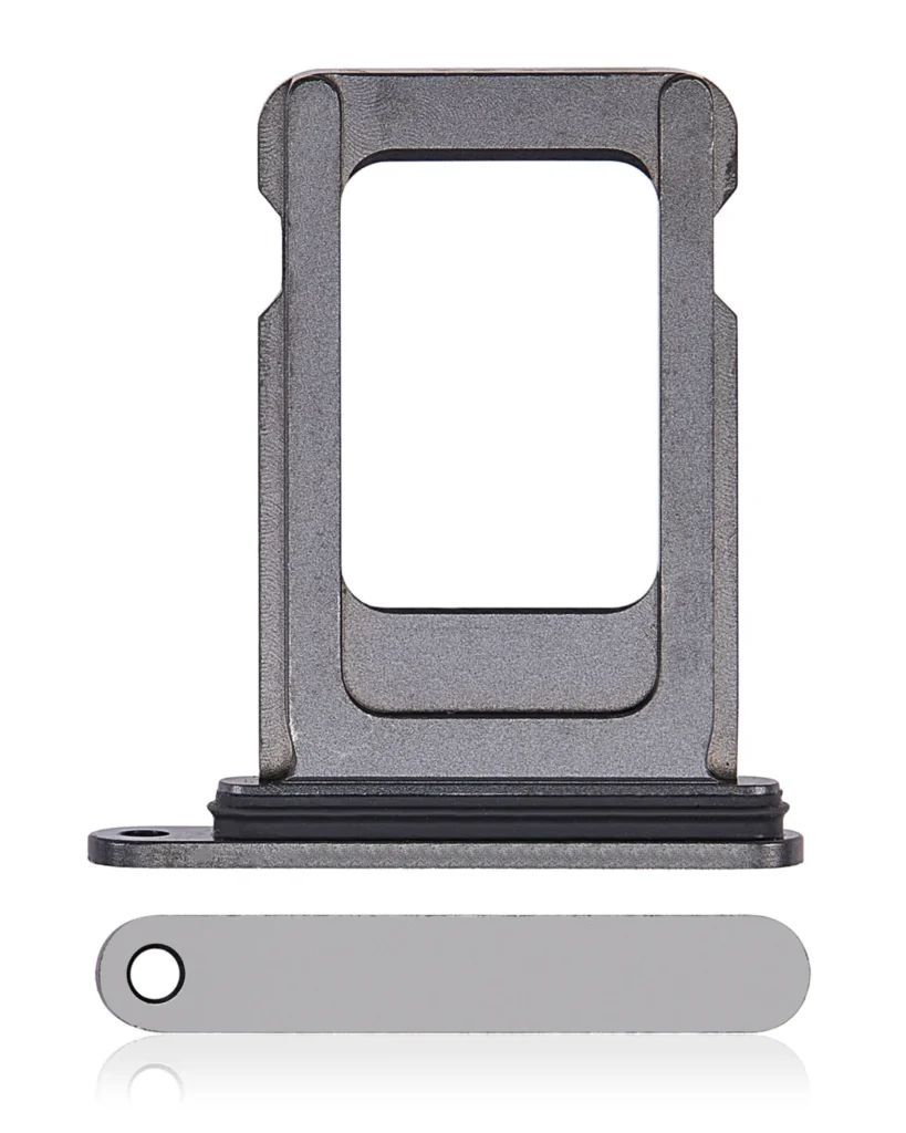 Single Sim Card Tray For iPhone 14 Pro / 14 Pro Max (Space Black)