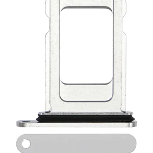Single Sim Card Tray For iPhone 14 Pro / 14 Pro Max (Silver)