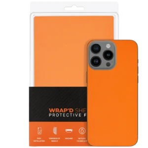 Wrapd Skin - Calfskin (Hermes Orange) (10 Pack)