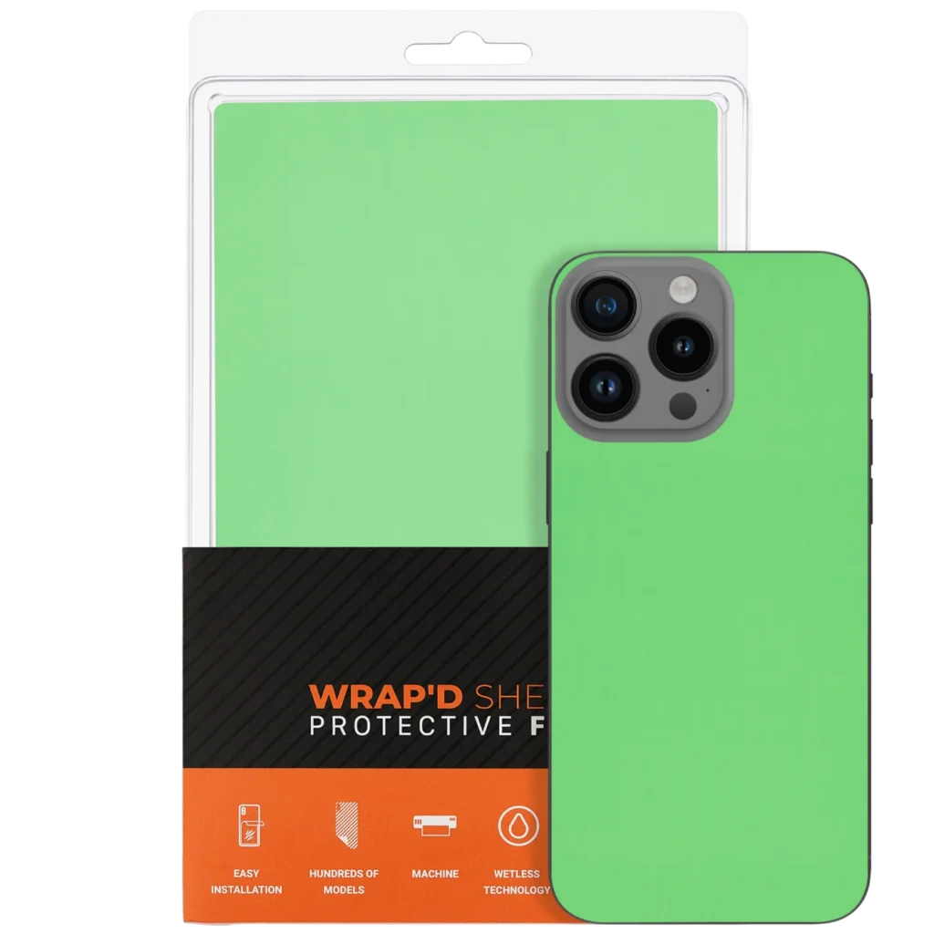 Wrapd Back Skin - Skinny (Green) (10 Pack)