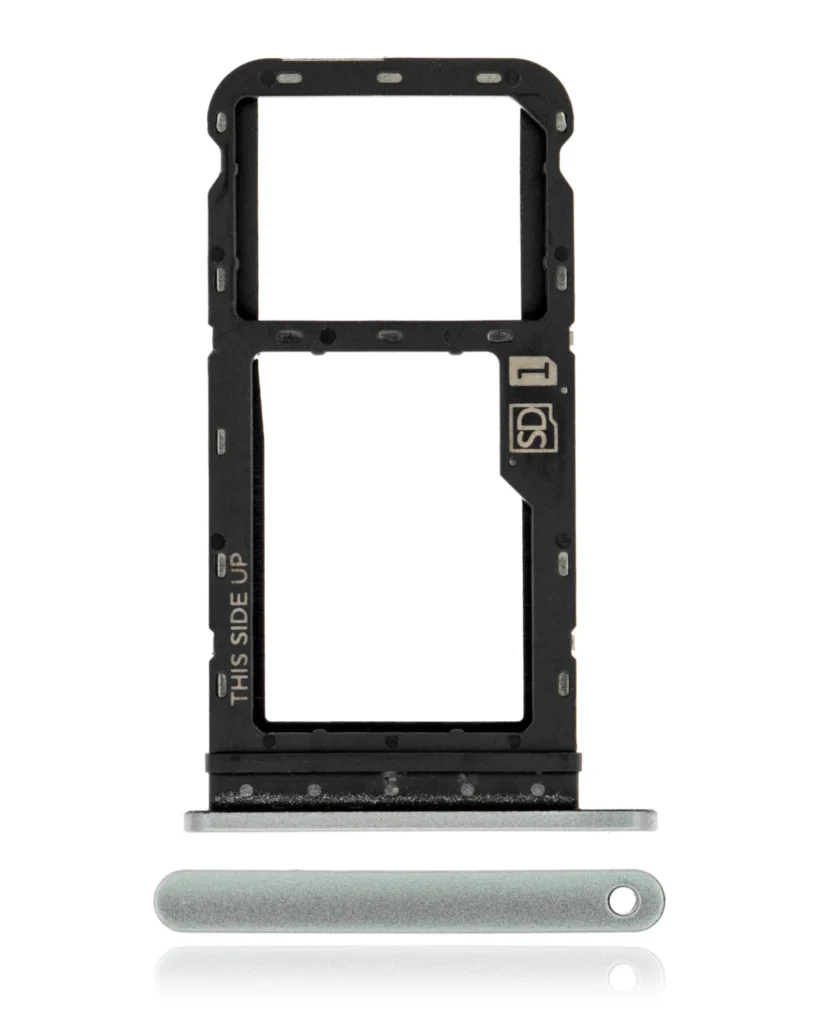 Sim Card Tray For Motorola Moto G Power (XT2117 / 2021) (Polar Silver)