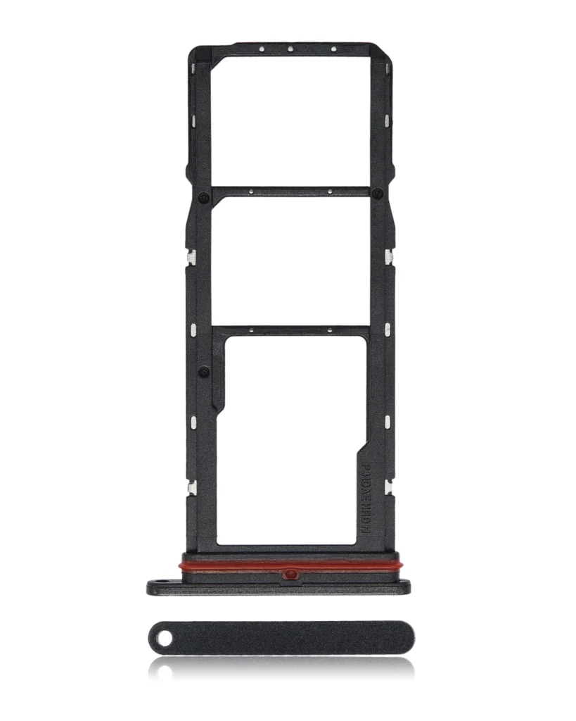 Dual Sim Card Tray For Motorola Moto G22 (XT2231 / 2022) (Cosmic Black)