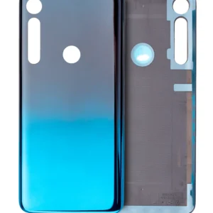 Back Cover Glass For Motorola One Macro (XT2016 / 2019) (Space Blue)