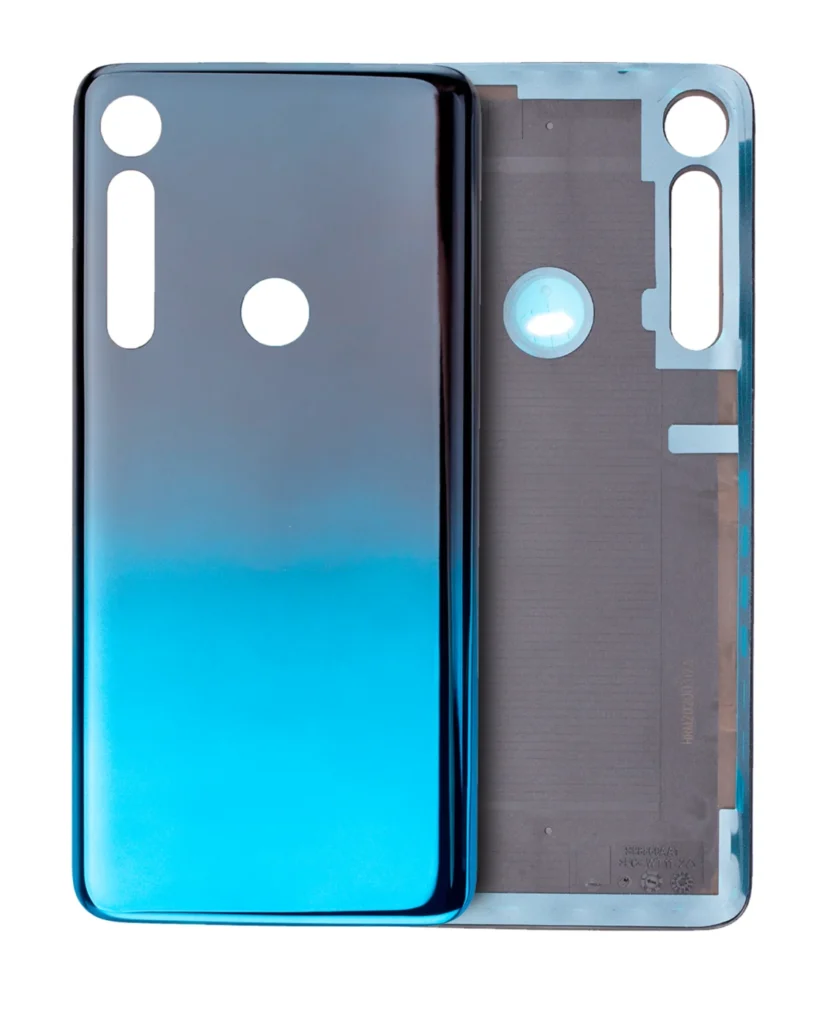 Back Cover Glass For Motorola One Macro (XT2016 / 2019) (Space Blue)