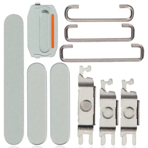 Hard Buttons (Power / Volume / Switch) For iPhone 15 / 15 Plus (Green)