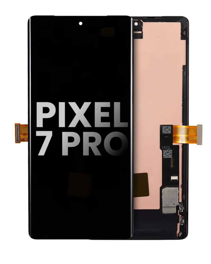 OLED Assembly With Frame (With Fingerprint Sensor) For Google Pixel 7 Pro (Used OEM Pull: Grade B/C) (All Colors)