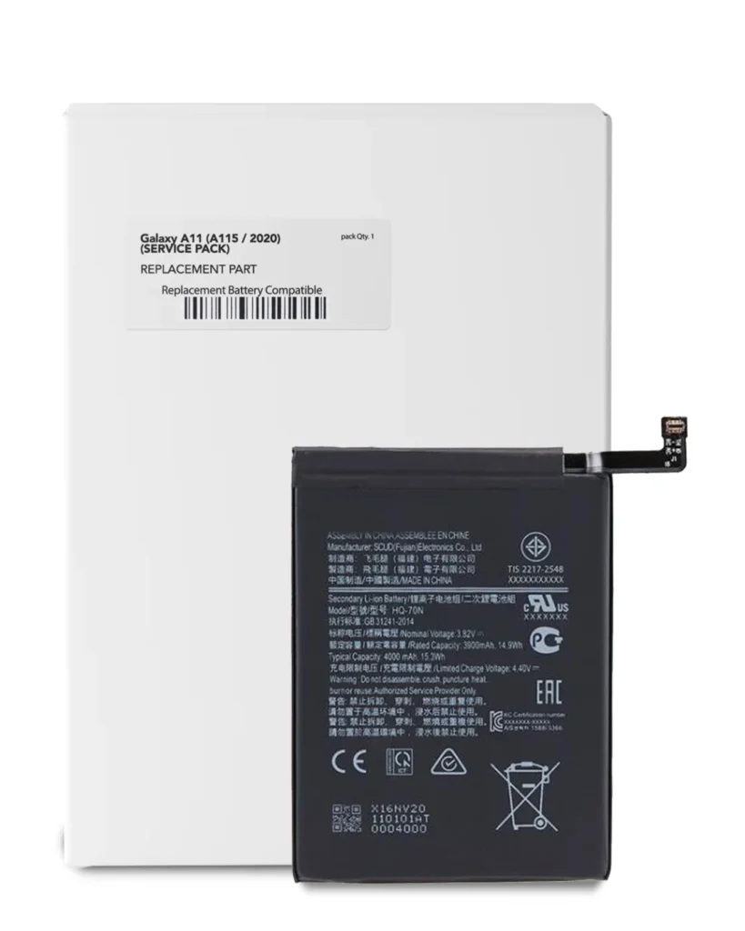 Replacement Battery For Samsung Galaxy A11 (A115 / 2020) (Service Pack)