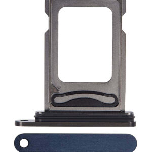 Dual Sim Card Tray For iPhone 15 Pro / 15 Pro Max (Blue Titanium)