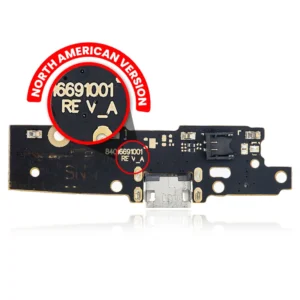 Charging Port Board (With Finger Sensor) For Motorola E4 (XT1764 / XT1767 / XT1768 / 2017) (US Version / Rev_A)