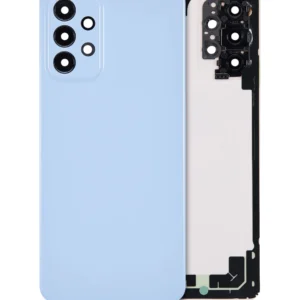 Back Cover Glass For Samsung Galaxy A23 (A235 / 2022) (Aftermarket Plus) (Blue)