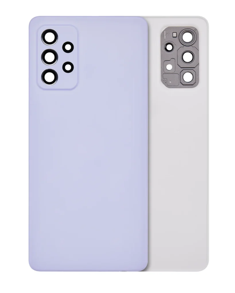 Back Cover Glass For Samsung Galaxy A72 (A725 / 2021) (Aftermarket Plus) (Awesome Violet)
