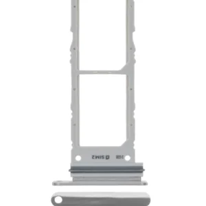 Dual Sim Card Tray For Samsung Galaxy Note 10 (Aura Glow / Silver)