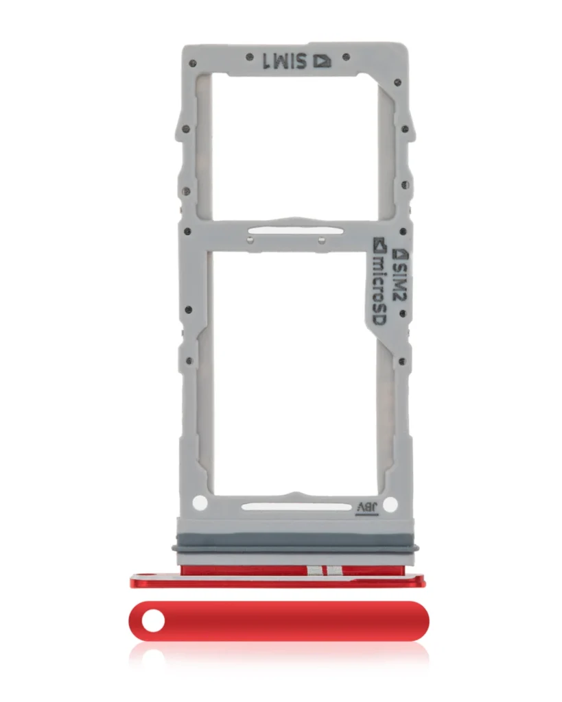 Dual Sim Card Tray For Samsung Galaxy S20 / S20 Plus / S20 Ultra 5G (Cosmic Red)