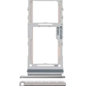 Dual Sim Card Tray For Samsung Galaxy Note 10 Plus / 5G (Aura Glow / Silver)