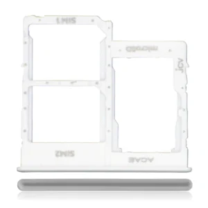 Dual Sim Card Tray For Samsung Galaxy A31 (A315 / 2020) (Prism Crush White)
