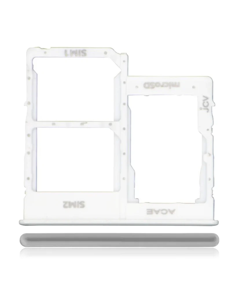 Dual Sim Card Tray For Samsung Galaxy A31 (A315 / 2020) (Prism Crush White)