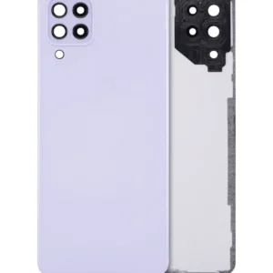 Back Cover Glass With Camera Lens For Samsung Galaxy A22 4G (A225 / 2021) (Aftermarket Plus) (Violet)