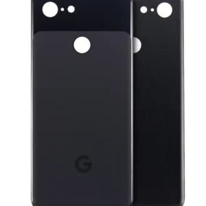Back cover Glass For Google Pixel 3 (Just Black)