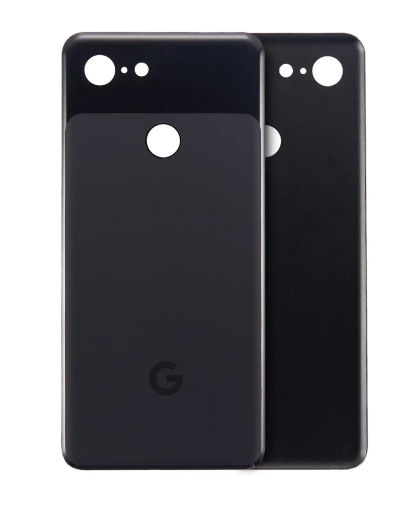 Back cover Glass For Google Pixel 3 (Just Black)